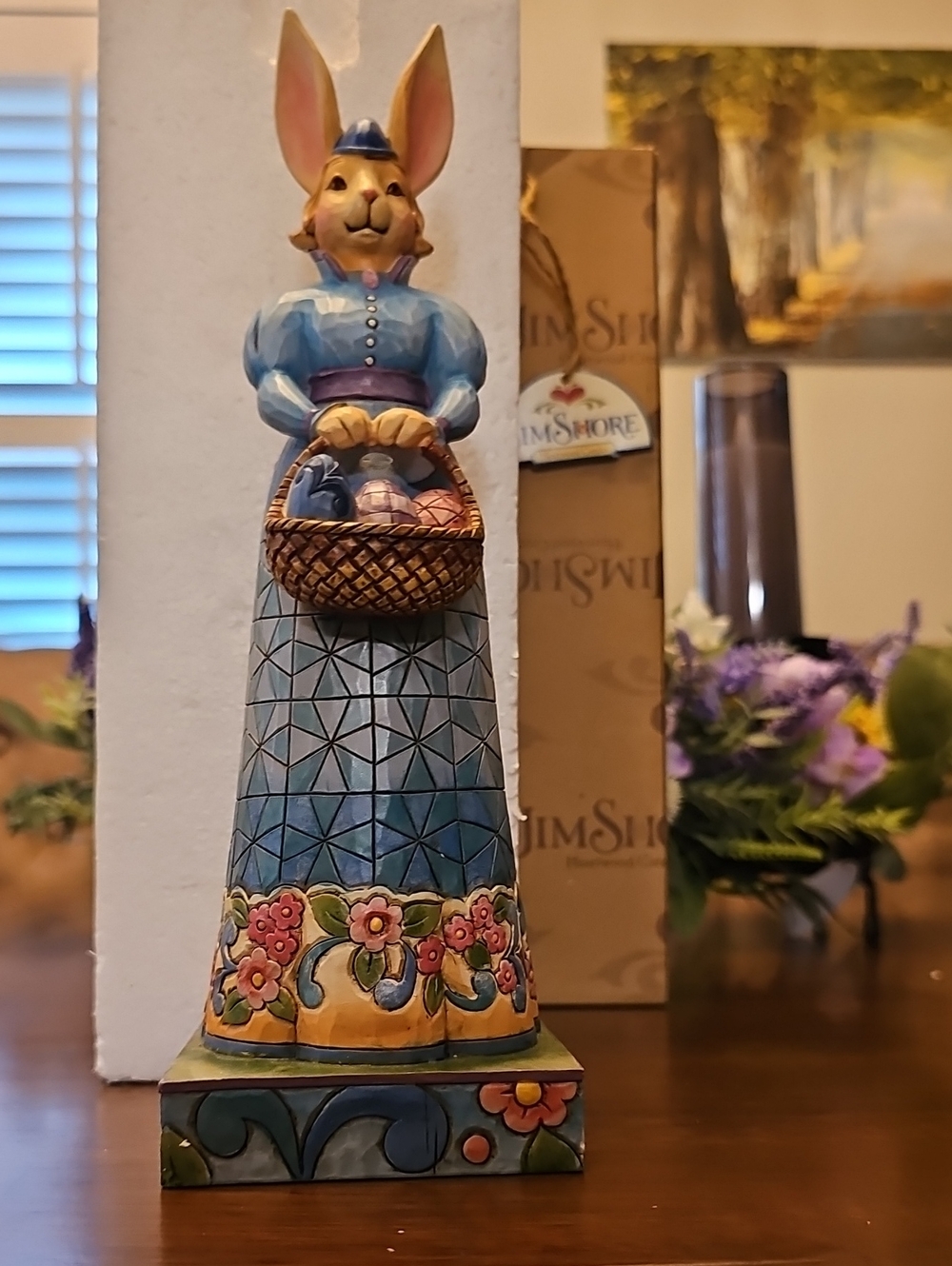 Jim Shore For Heartwood Creek. "Easter Promenade" Mrs. Rabbit.